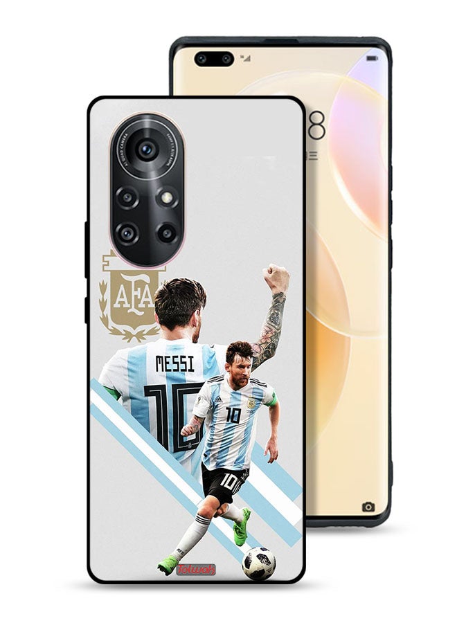 Tolwak Huawei nova 8 Pro 5G Protective Case Cover Leo Messi Art  - Image 1