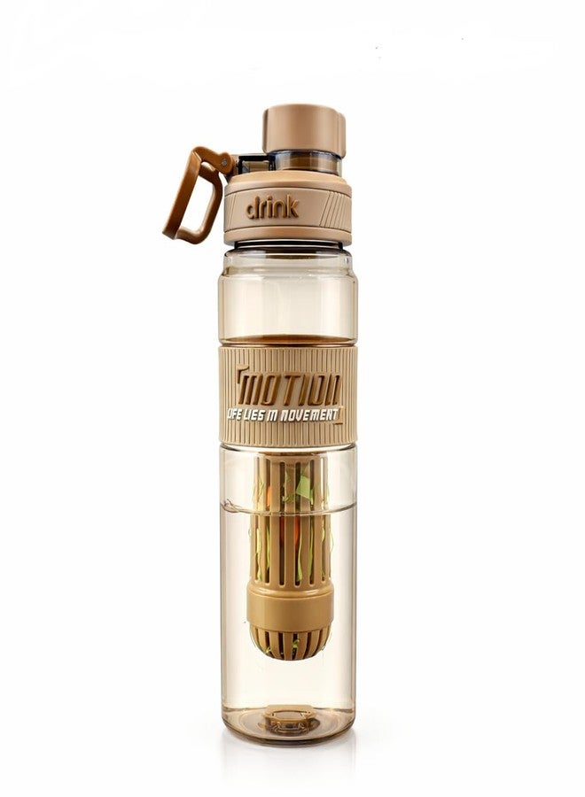 Vasukie Detachable Food Infuser Water Bottle | BPA-Free, Food Grade & Reusable | Leakproof Wide Mouth Bottle | Freezer & Fridge Safe | Durable & Stylish for Gym, Travel & Kitchen (Infuser Bottle) - Image 1