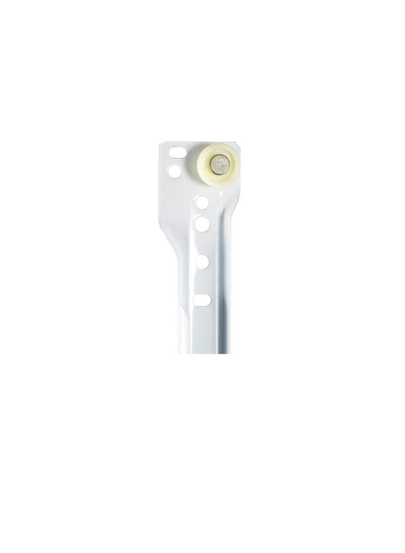 ROBUSTLINE Bottom Mounted Heavy Drawer Slides - White - 16 inch - 4 Pieces - Image 3