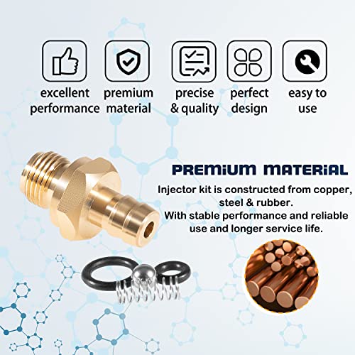 Camoo Pressure Washer Chemical Soap Injector Kit Fits for Briggs & Stratton, Homelite, Ryobi & Husky Replaces 190593GS 190635GS & 203640GS (2 Set) - Image 3