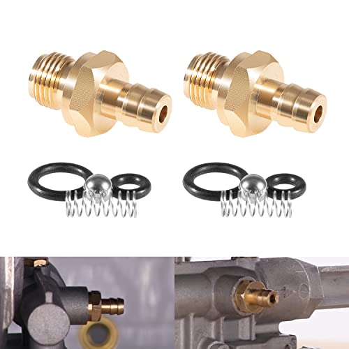 Camoo Pressure Washer Chemical Soap Injector Kit Fits for Briggs & Stratton, Homelite, Ryobi & Husky Replaces 190593GS 190635GS & 203640GS (2 Set) - Image 1
