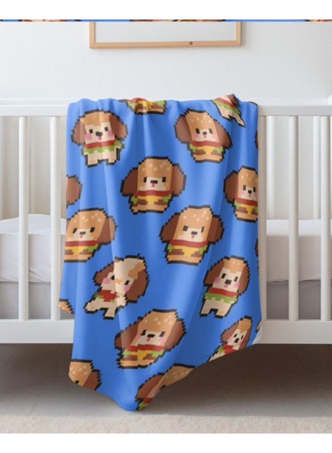 general Baby and children's cartoon flannel thin blanket (warm and comfortable, suitable for sleep, game use) 70cm*100cm - Image 3