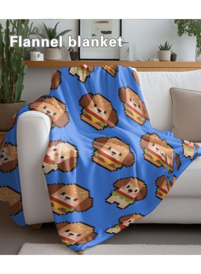 general Baby and children's cartoon flannel thin blanket (warm and comfortable, suitable for sleep, game use) 70cm*100cm - Image 5