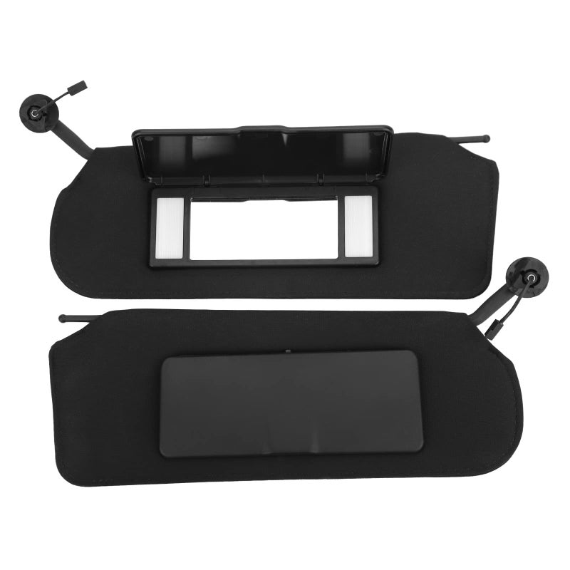 ZONFANT Sun Visor with Upgraded Bright LED Lights A Pair Left Driver Right Passenger Side Sun Visors Compatible with Chevy Vehicle 19972004 Corvette C5 Replace10442033 10442034