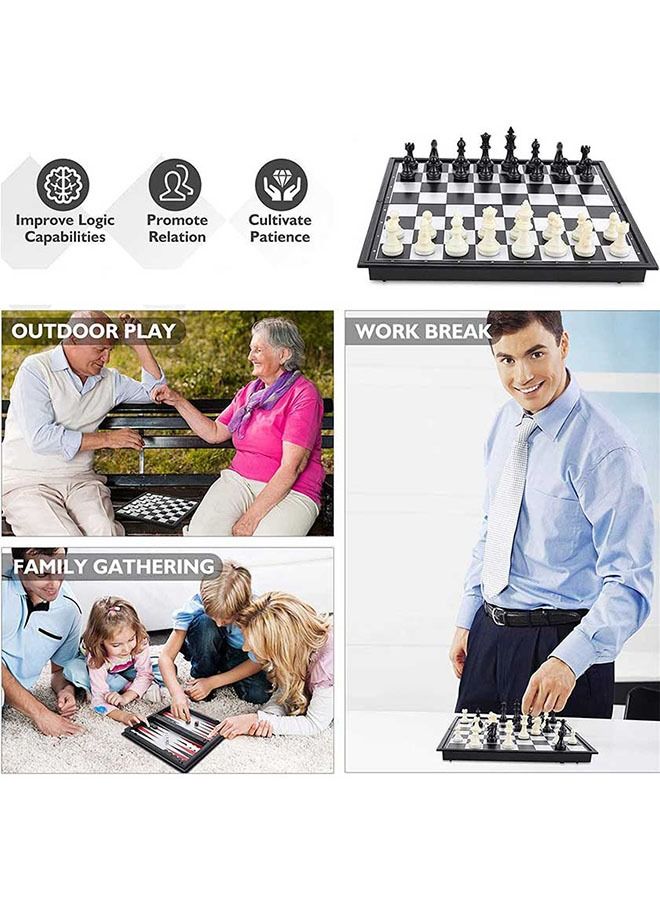 Magnetic Folding Chess Game Board - Image 5