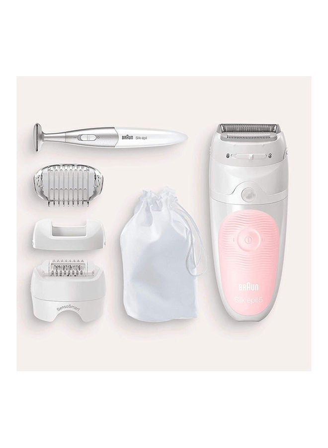 BRAUN Silk epil 5-820 Wet & Dry Epilator White/Pink - Image 2