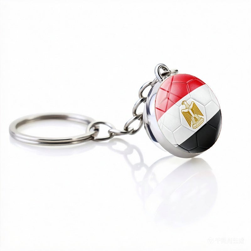 2026 FIFA World Cup USA Canada Mexico Zinc Alloy Keychain Fan Souvenir Mascot Pendant - Image 1