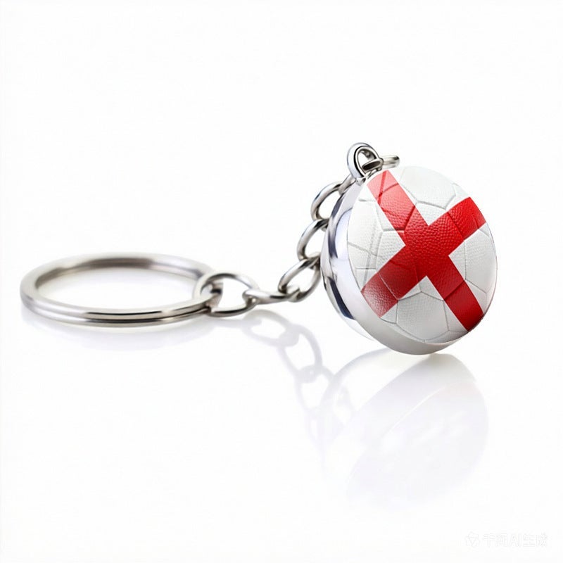 2026 FIFA World Cup USA Canada Mexico Zinc Alloy Keychain Fan Souvenir Mascot Pendant - Image 4
