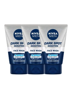 Nivea Nivea Dark Spot Reduction Face Wash, 100ml (Pack of 3)  - Image 1