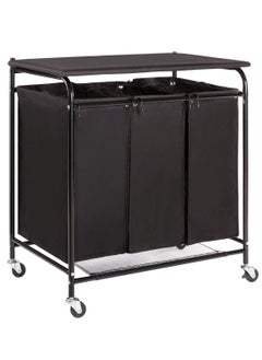 XiuWoo Foldable Ironing Board with Removable Bags Laundry Basket Hamper Sorter  - Image 3