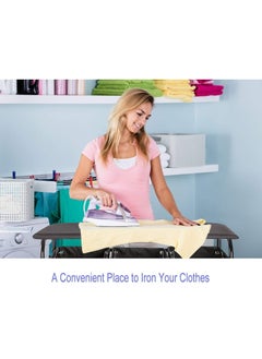 XiuWoo Foldable Ironing Board with Removable Bags Laundry Basket Hamper Sorter  - Image 5