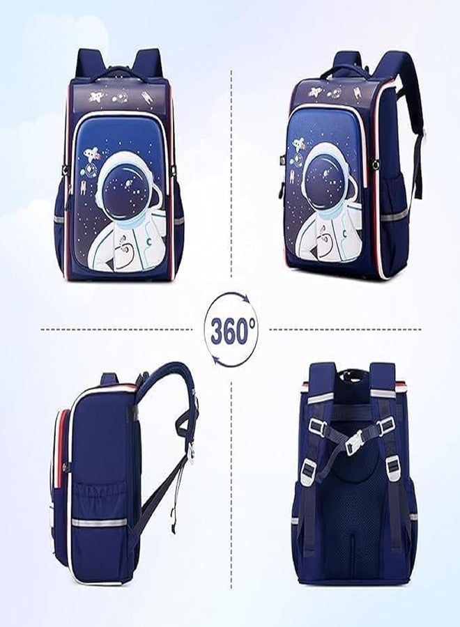 Styzere Astronaut Backpack for 7-12 Years Old Kids Boy Girl Stylish Durable Water-Resistant Backpack Shoulder School Bags for Kids Birthday & Rakhi Gift (Astronaut) - Image 3
