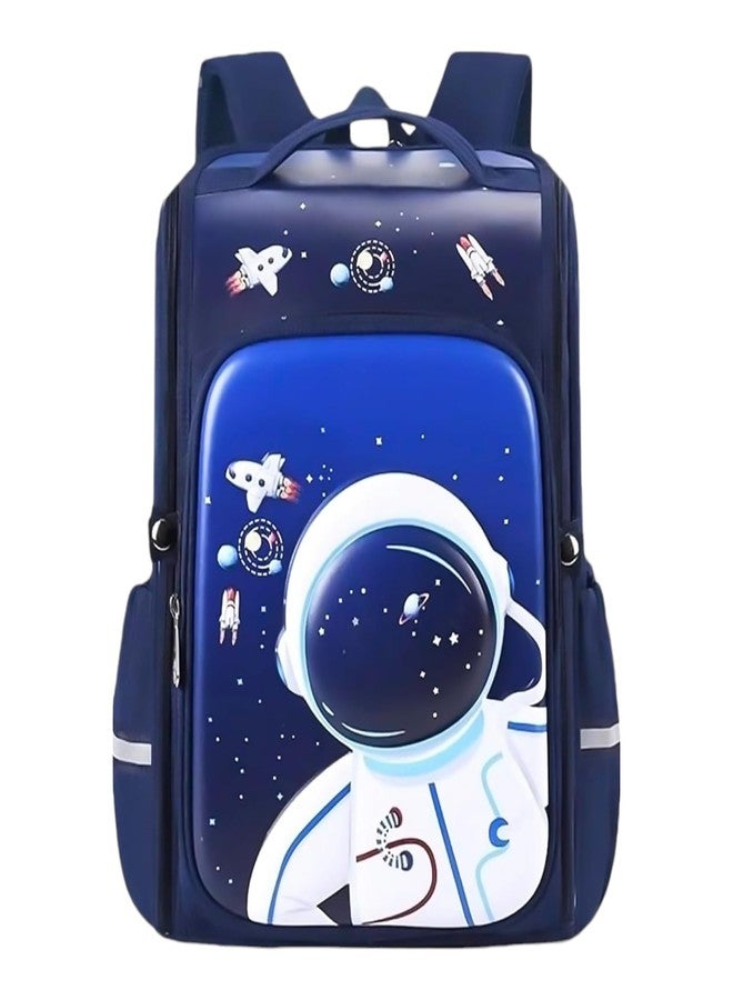 Styzere Astronaut Backpack for 7-12 Years Old Kids Boy Girl Stylish Durable Water-Resistant Backpack Shoulder School Bags for Kids Birthday & Rakhi Gift (Astronaut) - Image 1