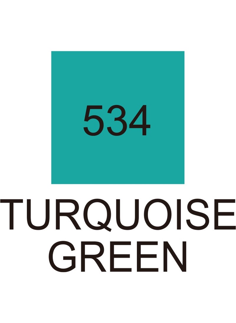 Zig Kurecolor Kc 3000 Twin Marker Turquoise Green 534  - Image 2