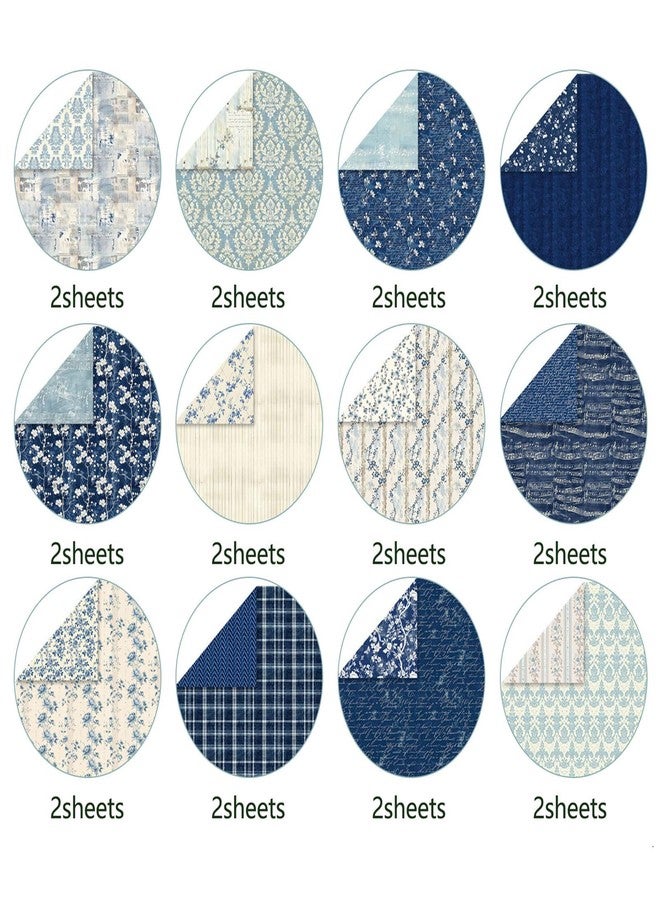 MIATTCLD Scrapbook Paper 6x6 in Double Sided Decorative Paper, 72 Sheets/72 Designs Floral Patterned Craft Papers for Scrapbooking Card Making Journaling Decor (A) - Image 5