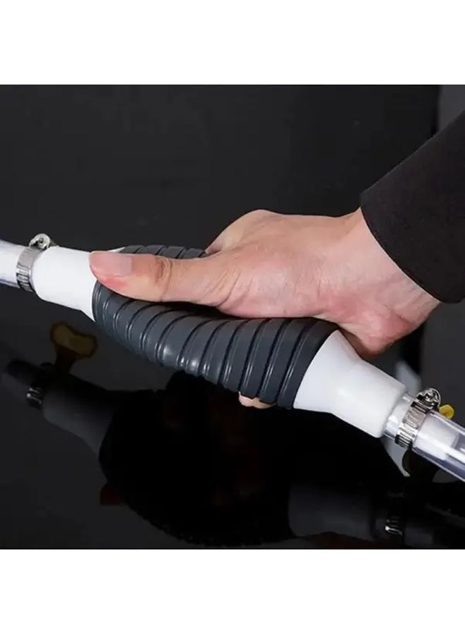 3 Piece Set Manual Fuel Transfer Pump Kit Portable Hand Powered Gasoline Diesel Tool - Image 2