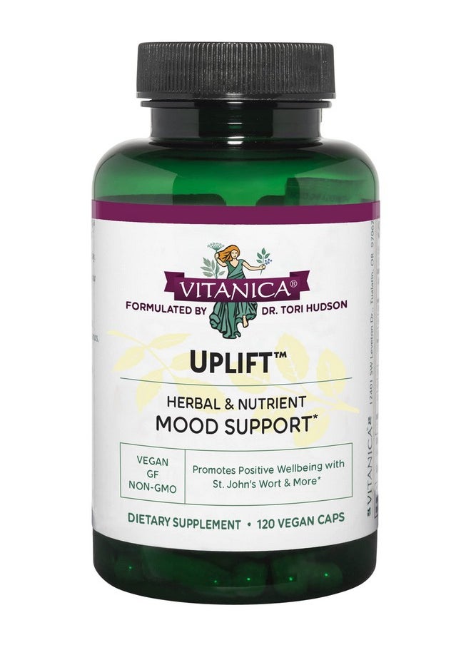 Vitanica Uplift Mood And Emotional Support Vegan 120 Capsules  - Image 1