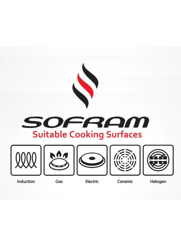 سوفرام وعاء حليب سوفرام استيل تركي مقاس 16 سم 2.35 لتر - Image 4