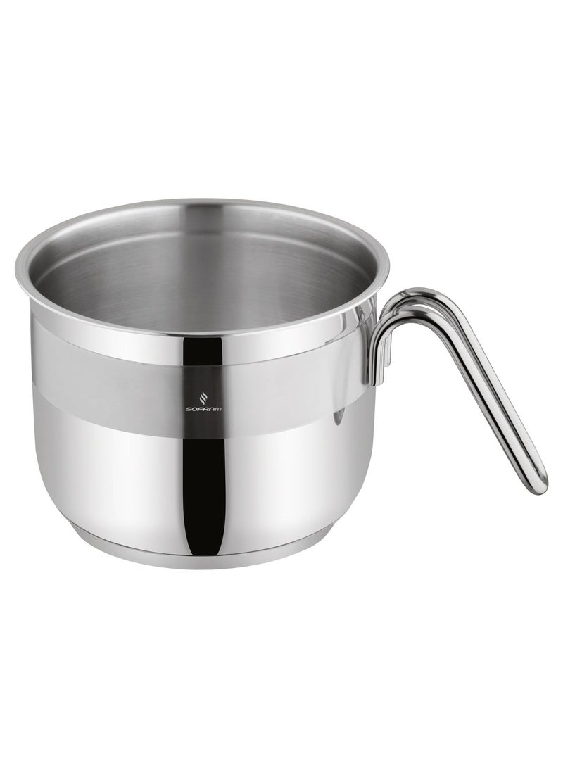 سوفرام وعاء حليب سوفرام استيل تركي مقاس 16 سم 2.35 لتر - Image 2