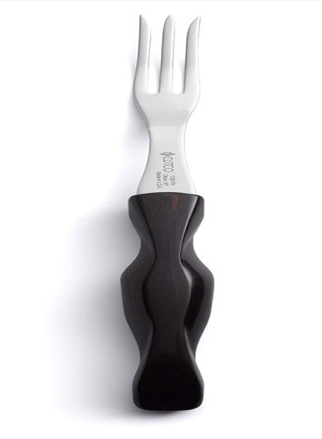CUTCO Model 1726 Turning Fork Classic Dark Brown Handle"Black" in factory-sealed plastic bag.