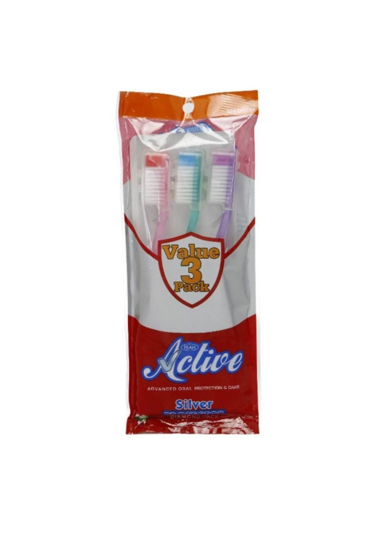 Feah Active Soft Bristle Toothbrush Gentle Cleaning