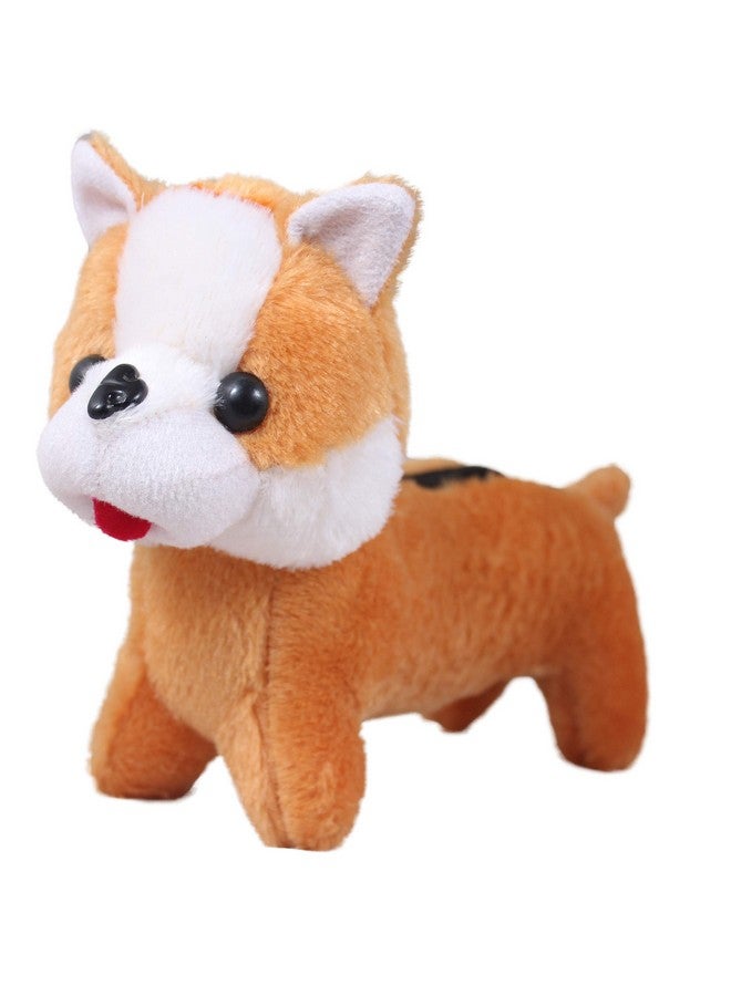 Tickles Tickles Dog Pencil Pouch with Zipper Soft Bag for Kids Boys & Girls (Color: Brown Size: 23 cm)  - Image 3