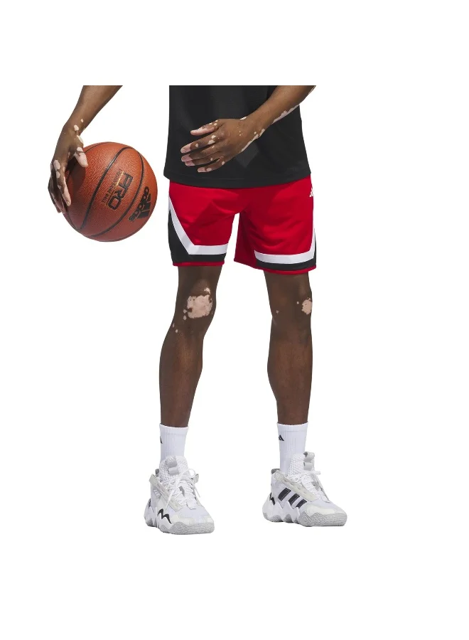 Adidas Pro Block Short Red Shorts (1/2) Shorts For Men