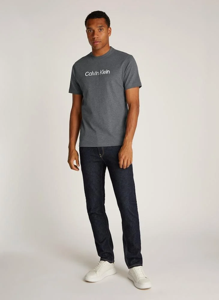 كالفن كلاين Logo Crew Neck T-Shirt