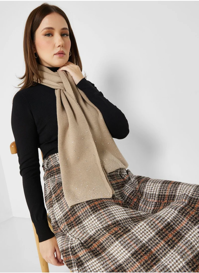 PIECES Pcjasmine Sequins Long Scarf