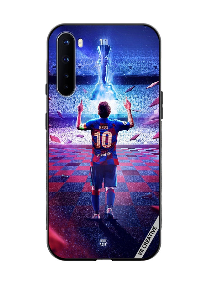 VR CREATIVE Protective Case Cover For OnePlus Nord Messi Design Multicolour - Image 1