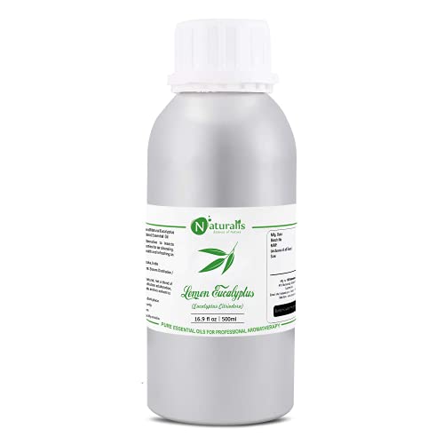 Naturalis Essence of Nature Lemon Eucalyptus (Eucalyptus Citriodora) for Dandruff and Mosquito repellent - 1000ml,Pack Of 1 - Image 1
