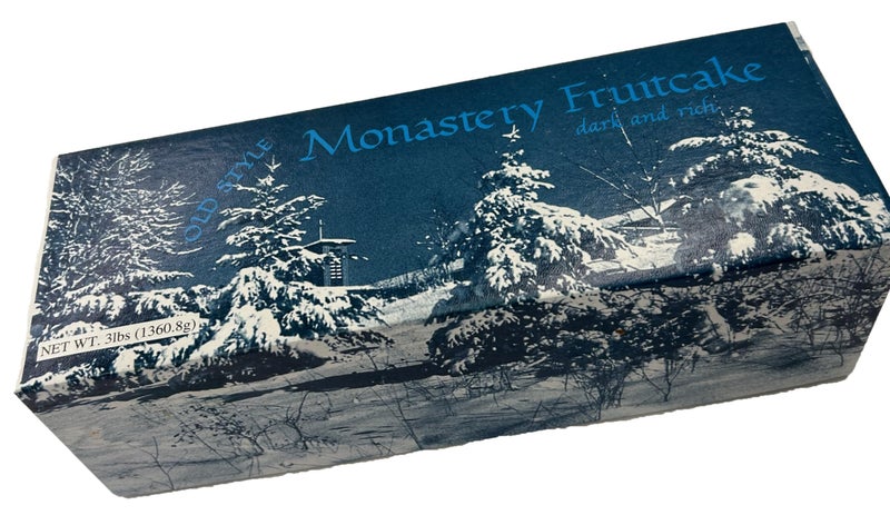 Trappist Abbey Monastery Fruitcake 3lb in Gift Box - Image 2