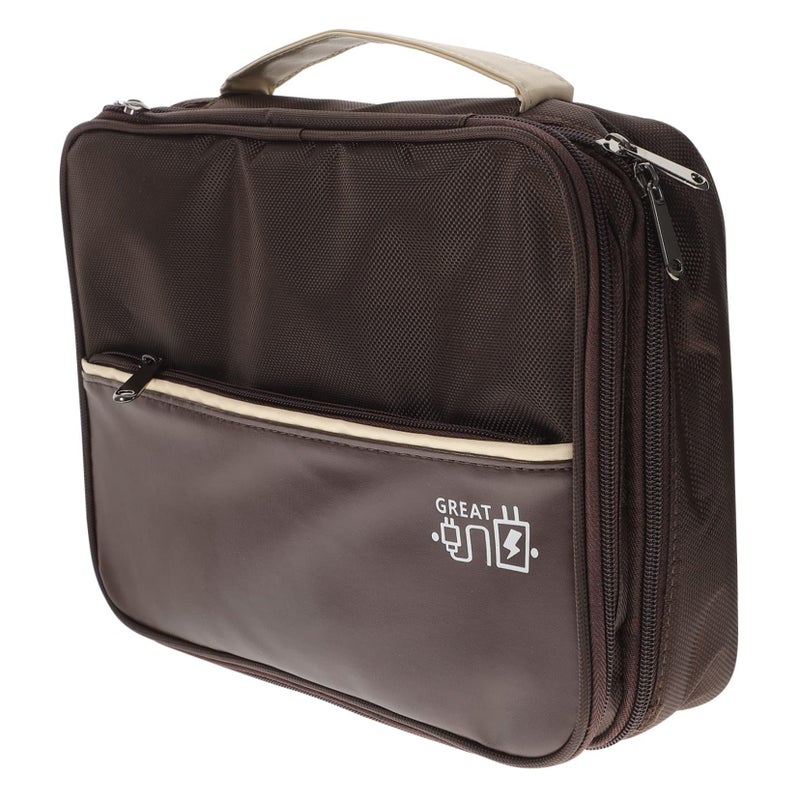 Multifunctional Travel Organizer Bag Electronic Cable Cord Storage Pouch - Image 2