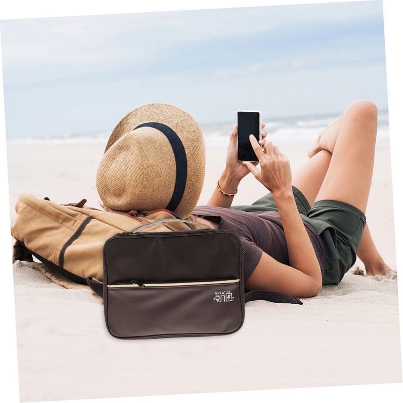 Multifunctional Travel Organizer Bag Electronic Cable Cord Storage Pouch - Image 3