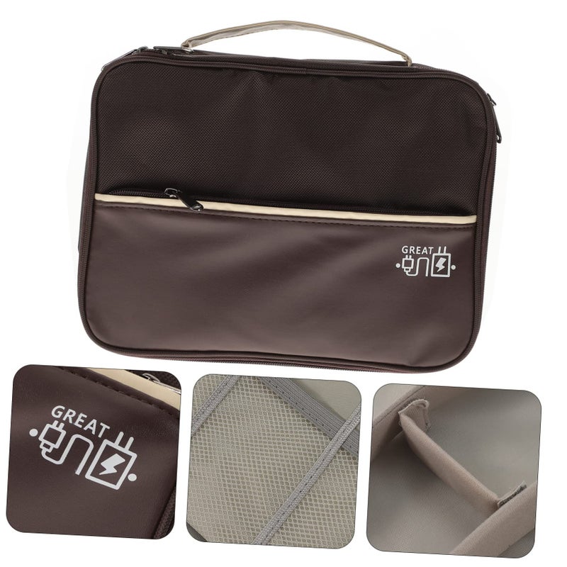 Multifunctional Travel Organizer Bag Electronic Cable Cord Storage Pouch - Image 5