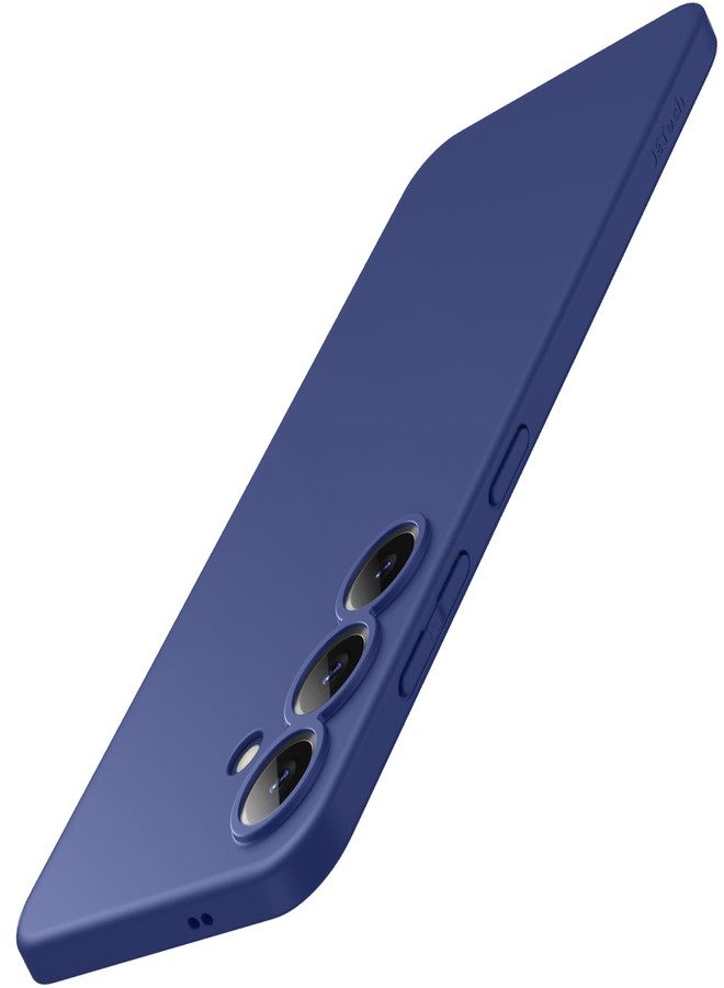 جي تيك جراب JETech Slim لهاتف Samsung Galaxy S25 5G مع عدسة كاميرا، يوفر حماية كاملة، غطاء هاتف واقٍ فائق النحافة وخفيف الوزن بلمسة نهائية غير لامعة (أزرق داكن) - Image 1