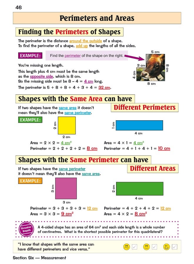 كتاب دراسة مستهدف لمادة الرياضيات للصف السادس KS2 - Image 2