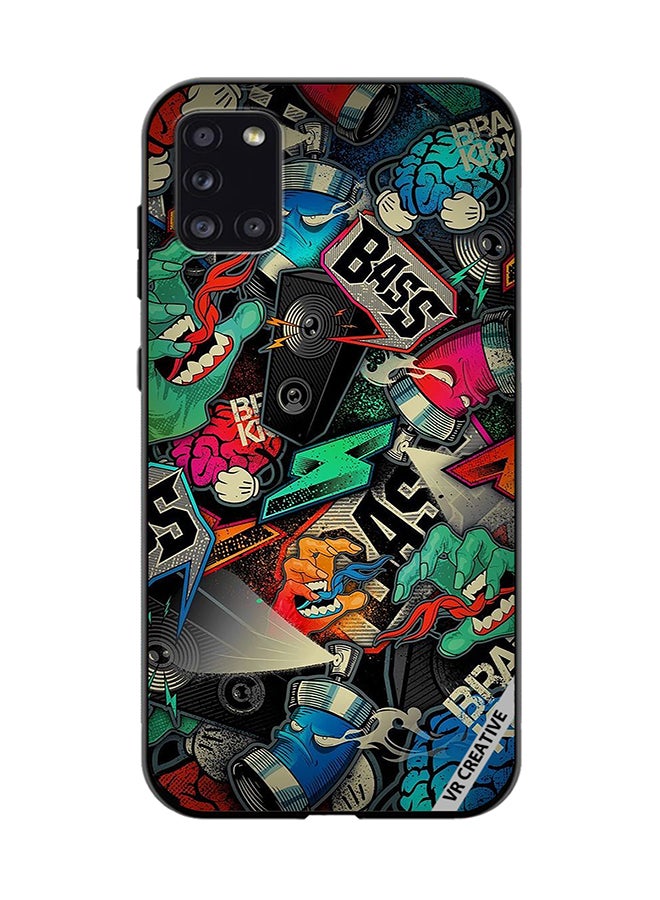 VR CREATIVE Protective Case Cover For Samsung Galaxy A31 Design Multicolour - Image 1