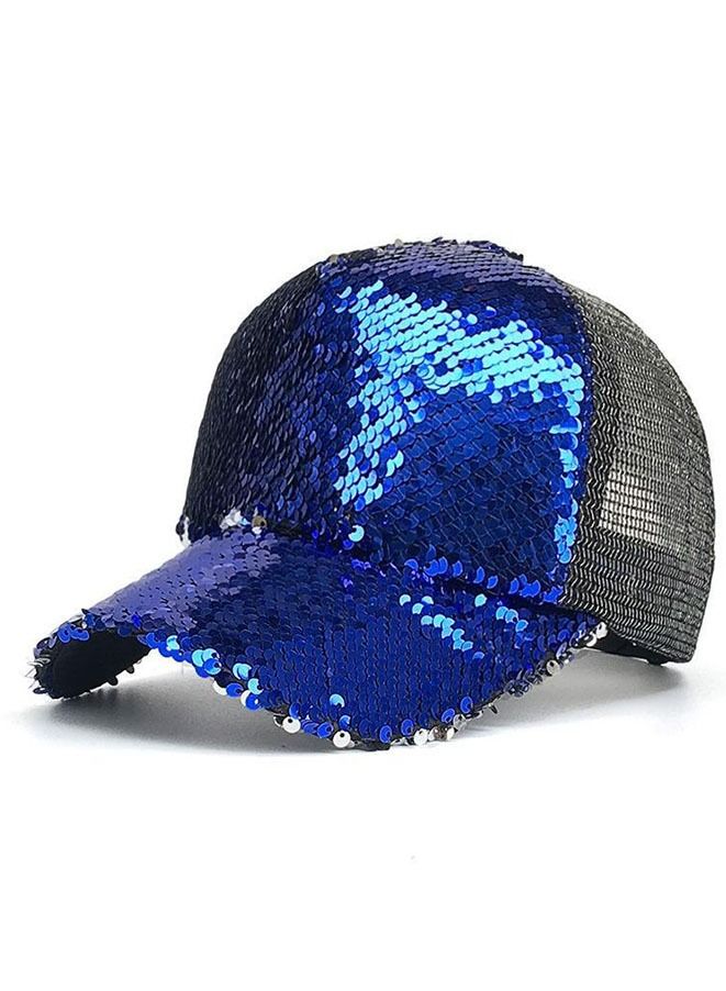 Glitter Sequin Baseball Cap for Women and Girls