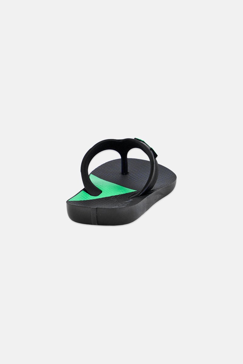 RIDER Kids Boy Strike Graphics Slip On Slippers, Black - Image 3