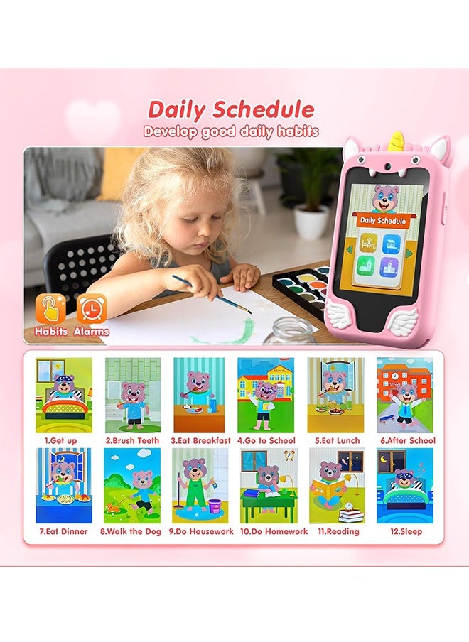 Kids Smart Phone Toys for Girls Ages 3-10 Toddler Play Travel Toys with Dual Camera Educational Learning Games Puzzles MP3 Music Player Birthday Gifts for Kids Girls 3 4 5 6 7 8 9 10Year Old - pzsku/Z848907932EB73EF37D3BZ/45/_/1729603370/ff15176c-d0f6-43ec-ba86-aacc380c83cd