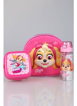 New Season Licensed Adventure at School Collection Lunch BAG, 500 ml Water Bottle and Lunch Box Meal Set