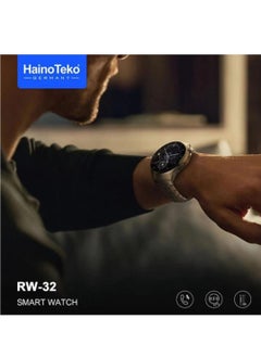 Haino Teko Haino Teko RW32 Smart Watch IPS HD AMOLED Screen Curved Glass Three Bands Silicone Stainless Steel Leather  - Image 3