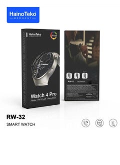 Haino Teko Haino Teko RW32 Smart Watch IPS HD AMOLED Screen Curved Glass Three Bands Silicone Stainless Steel Leather  - Image 2