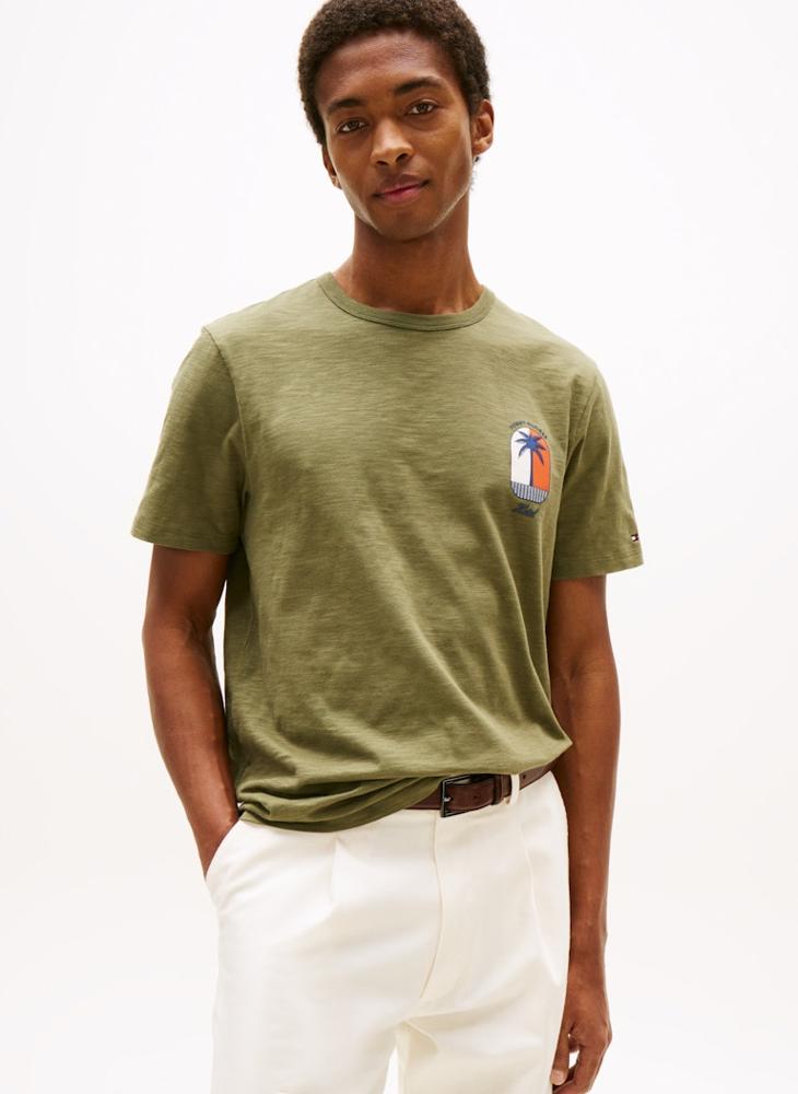 TOMMY HILFIGER Regular Fit Short Sleeve T-Shirt  - Image 1
