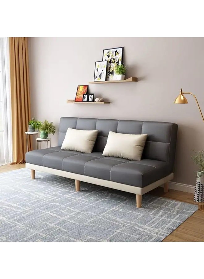 Family Sofa Bed Casual Living Room Furniture (Medium Grey)