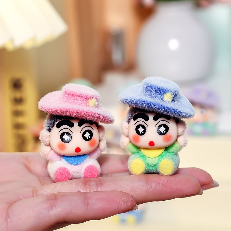 9 Styles Cowboy Shin-chan Mini Figure Set - Image 2