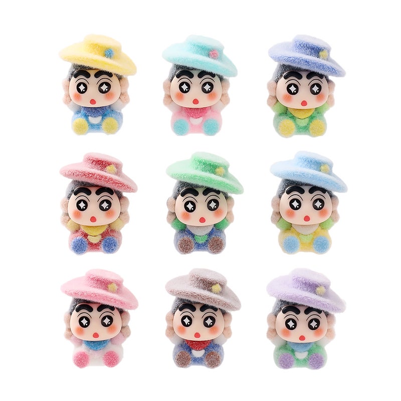 9 Styles Cowboy Shin-chan Mini Figure Set - Image 5