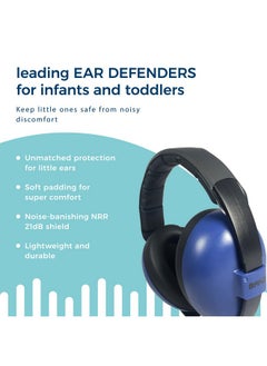 بانز Bubzee Baby Ear Defenders 0 36 شهرًا سماعات عازلة للضوضاء للأطفال  - Image 3