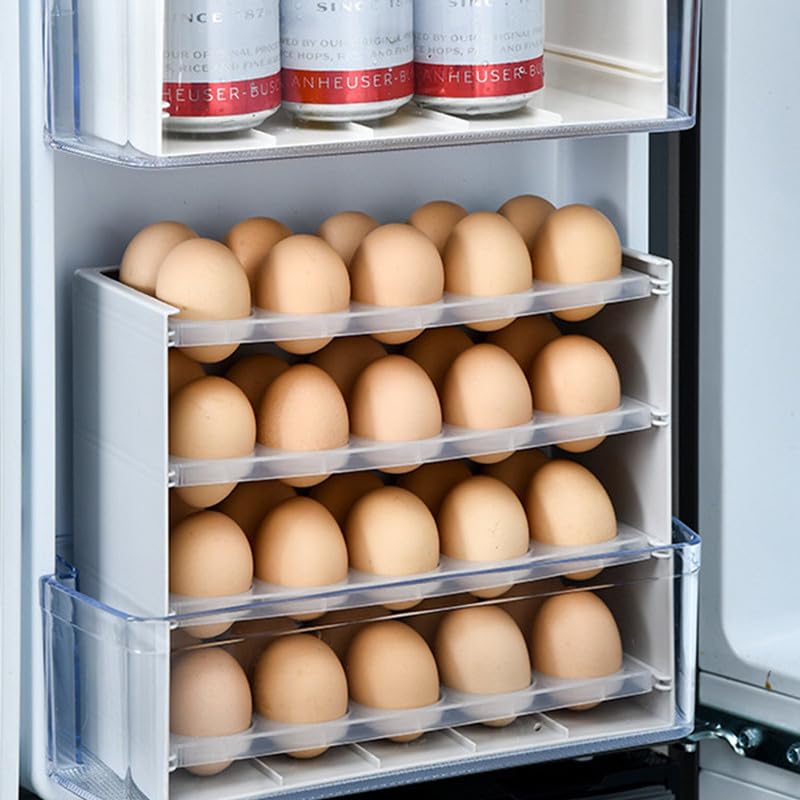 MosQuick40 Egg Holder Egg Box egg box Container for Kitchen and Fridge Versatile egg storage box for Efficient Storage and Organization - Image 1